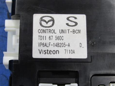 Mazda Cx Cx Bcm Body Control Module Unit Td C