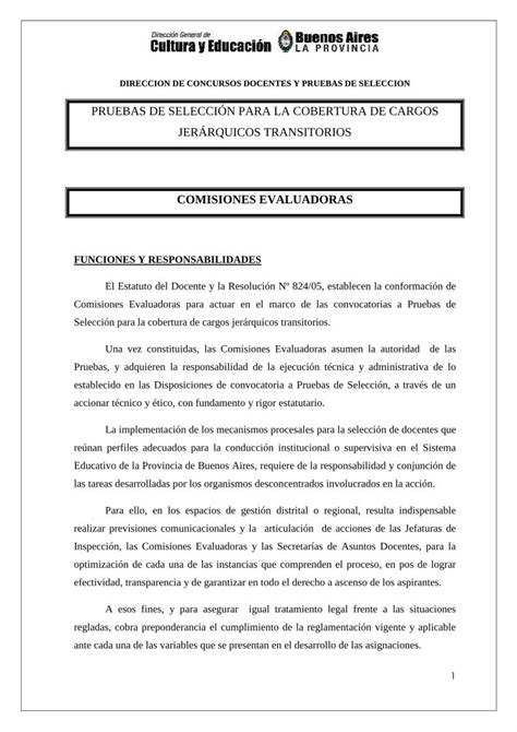 PDF PRUEBAS DE SELECCIÓN PARA LA COBERTURA DE servicios abc gov ar