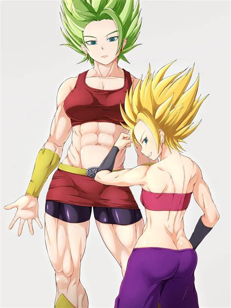 Kale SSJ And Caulifla SSJ Dragon Ball Know Your Meme Dragon Ball