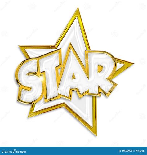 Shining Star Royalty Free Stock Image Image 34623996