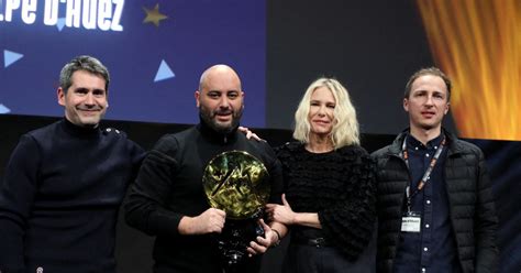 Jérôme Commandeur Pascale Arbillot Grand Prix lors de la clôture de