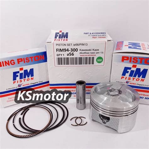 Jual Piston Kit Seher Set Kaze Pin Pen Fim