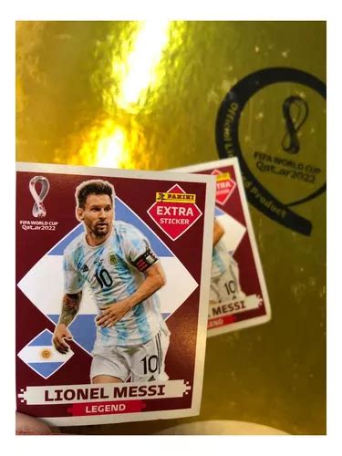 Figurinha Copa Lionel Messi Bord Legend Extra R Em S O Paulo