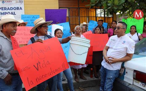 Protestan Por Falta De Agua En El Norte De Veracruz Grupo Milenio