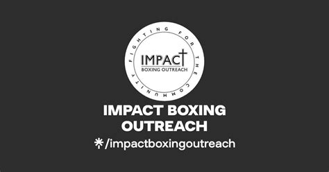 Impact Boxing Outreach Linktree