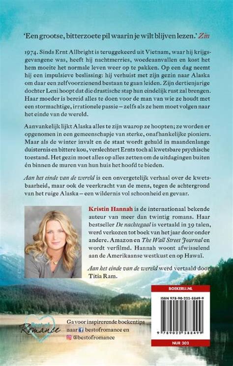 Aan Het Einde Van De Wereld Kristin Hannah Boek 9789022588499 Bruna