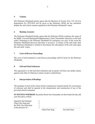 Deed Of Settlement PDF