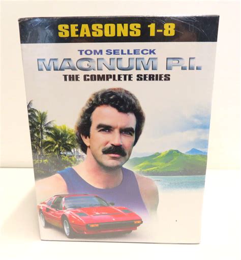 Magnum Pi The Complete Series Seasons Tom Selleck Dvd Box Set