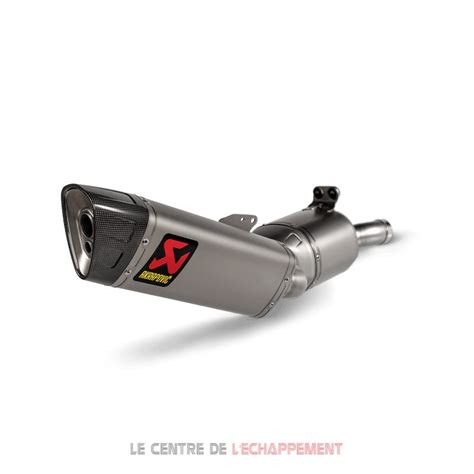 Silencieux Akrapovic Slip On Line BMW F900 R XR 2020 Coupelle Carbone