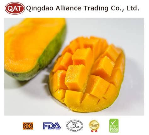 Iqf Processing Line Organic Fruits High Quality Frozen Mango Halve For