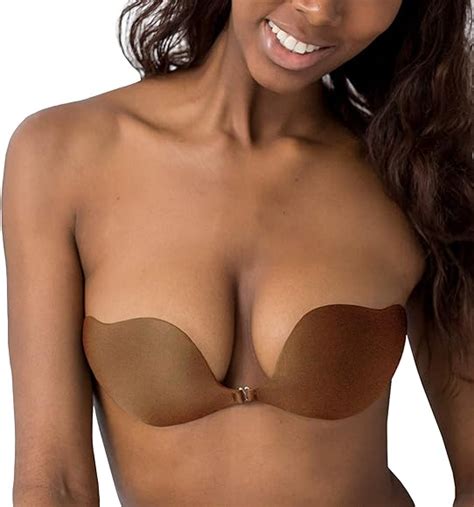 Maidenform Damen Adhesive Clip Bra Klebe Bh Braun Caf C