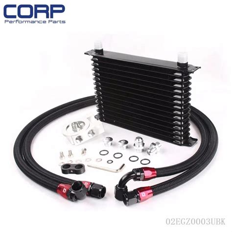 Universal Row Jdm Engine Oil Cooler Kit Remote Oil Filter An Oil