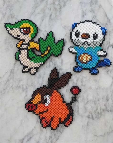 Pokemon Gen 5 Starters - Etsy