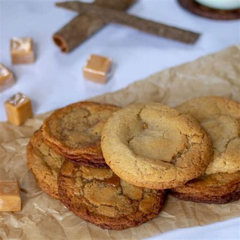 Caramel Stuffed Apple Cider Cookies Awesome On 20