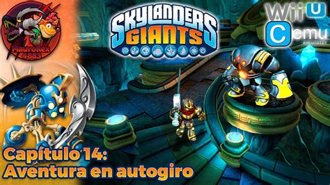 Skylanders Giants Wii U Cemu Cap Tulo Aventura En Autogiro