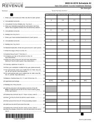 Form IA2210 (45-011) Schedule AI Download Fillable PDF or Fill Online Annualized Income ...