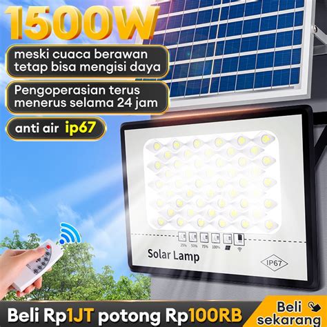 Jual Garansi Tahun Lampu Tenaga Surya Outdoor Otomatis Lampu Led