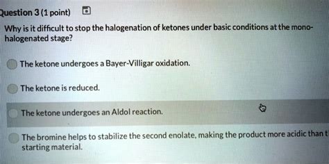 SOLVED Question 3 1 Point Why Is It Difficult To Stop The