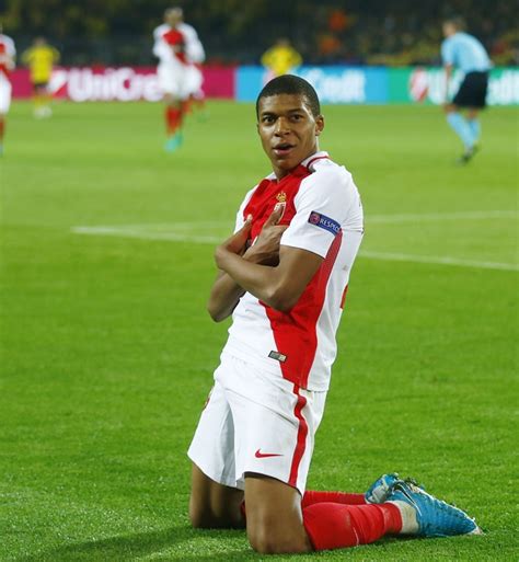 Champions League: Monaco's Mbappe stuns Dortmund after bus attack ...