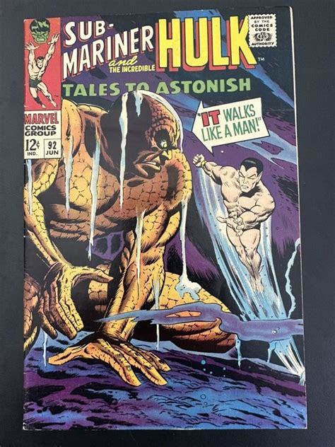 Tales To Astonish Fn Art By Dan Adkins Marvel Comic Books