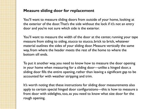 PPT - How to measure your door for replacement PowerPoint Presentation