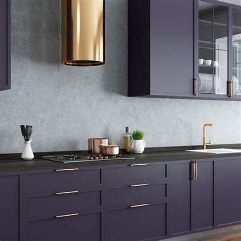 25 Stunning Purple Kitchen Decor Ideas - DigsDigs