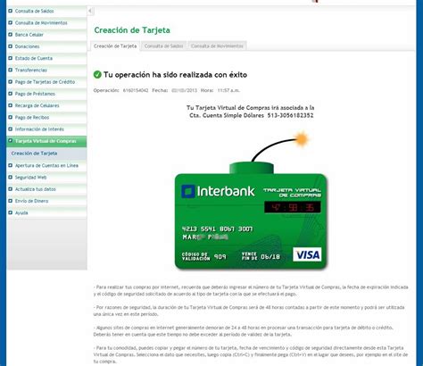 Mostrando C Mo Cuenta Simple Interbank Comprar Por Internet