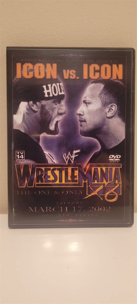 WWF Wrestlemania 18 DVD-R - Etsy