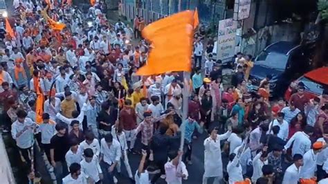 Vishwa Hindu Parishad 60 Years Completed Shobha Yatra In Nagpur With