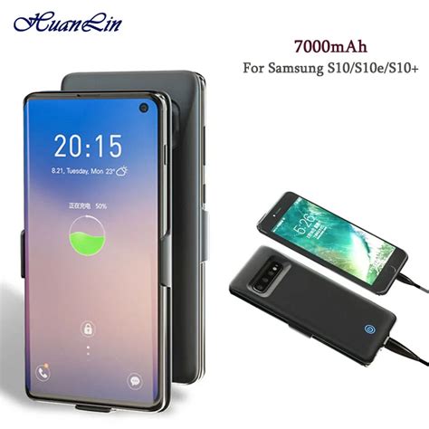 Paquete De Energía Externa Para Samsung Galaxy S10 S10e S10 Cargador De Batería Externo De