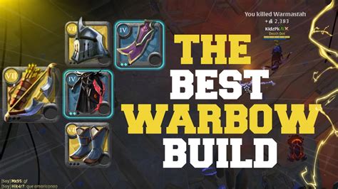 ALBION ONLINE BEST WARBOW BUILD CORRUPTED DUNGEONS YouTube