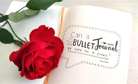 Can a Bullet Journal be a Diary? (Pros and Cons) - Bujo Babe