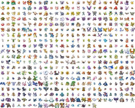 Lista De Pokemons - Complete List of Pokémon | Pokedex completa, Lista de pokemon, Pokemon ...