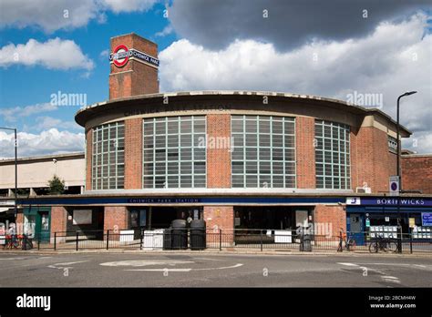 District Line Chiswick Park Underground Station Bollo Lane Chiswick