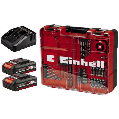 Einhell Cordless Combi Drill Nm Set Battery Charger Power X Change Te