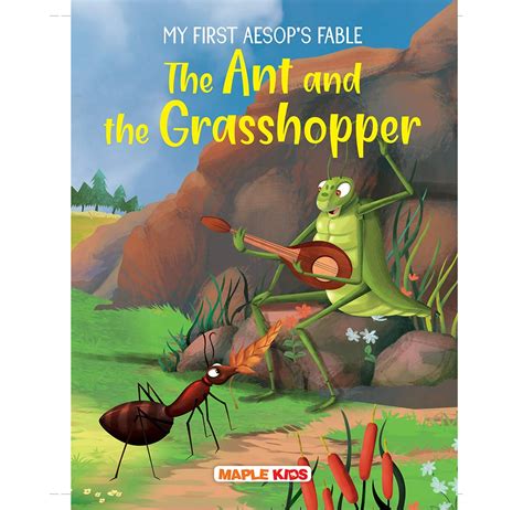 My First Aesops Fable The Ant And The Grasshopper Hellobooks