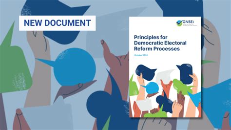 New Report Outlines Principles For Democratic Electoral Reform Processes