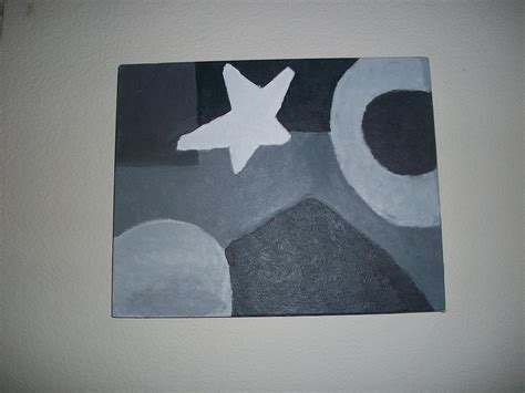 Abstract Grey Scale Painting By Jennifer Crosier Fine Art America