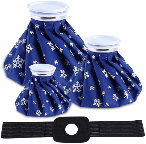 Ice Packs For Injuries Reusable Pcs Cold Hot Water Pack And Taping For Pain Relief Shoulder