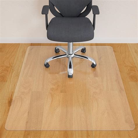 Homek Extra Large Office Chair Mat For Hardwood Floor X Clear