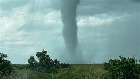 Florida Tornadoes Photos Videos Capture Funnel Clouds Amid Milton