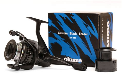 KOŁOWROTEK OKUMA CUSTOM BLACK FEEDER CLX 55F KOŁOWROTKI Z przednim