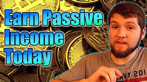 Earn Passive Income With Cryptocurrency Today 2022 Youtube