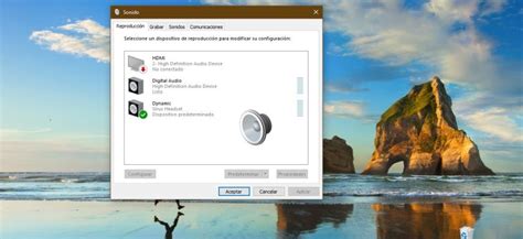 Cómo cambiar el dispositivo predeterminado de salida de sonido en