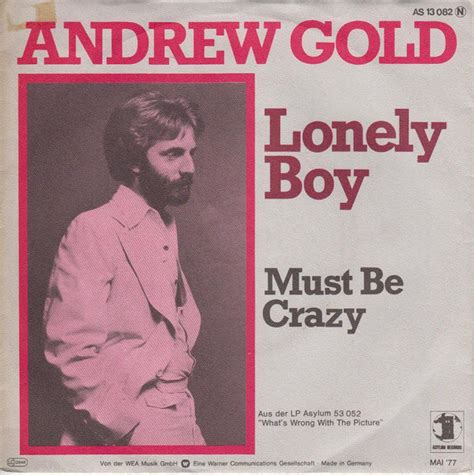 Andrew Gold - Lonely Boy (1977, Vinyl) | Discogs