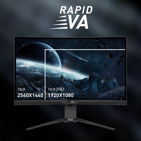 Msi Mag Cqrf Qd Va Qhd Curvo Monitor Coolmod