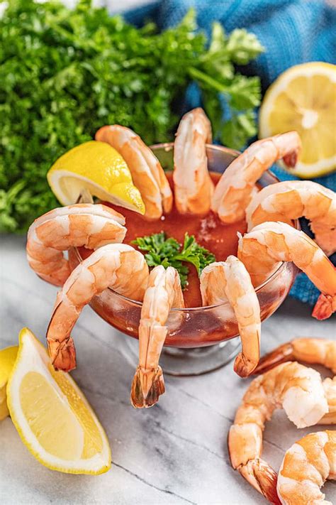 Shrimp Cocktail with Cocktail Sauce - The Stay At Home Chef