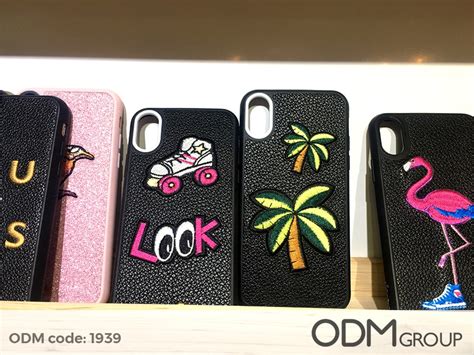 Unique Branding: Custom Phone Cases with Embroidered Logo