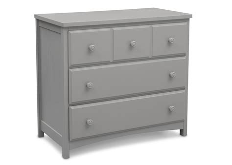 3 Drawer Dresser with Interlocking Drawers | Delta Children