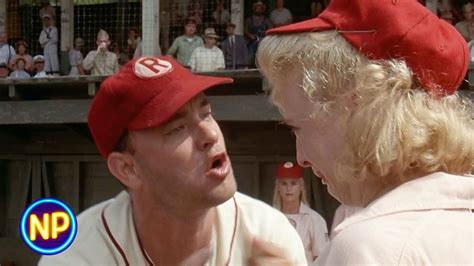 No Crying In Baseball Tom Hanks Gets Mad A League Of Their Own